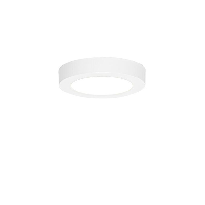 Zapuštěné nebo přisazené bodové bílé 14 cm včetně LED 3 stupně ztlumení do teplého - Trans